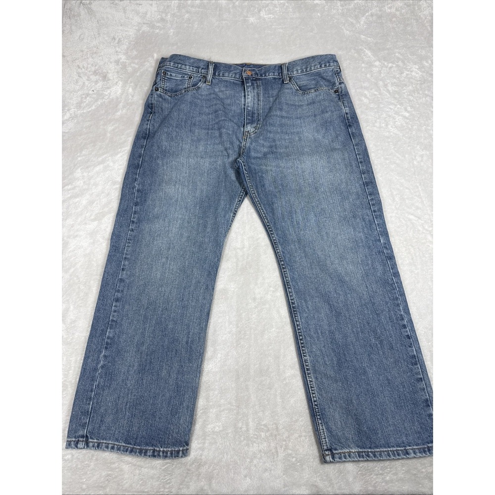 Levi's 569 Jeans Men's Size 40X30 Loose Fit Straight Leg Relaxed Med Wash